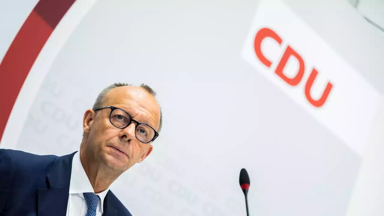 CDU-Chef Merz will Partei an Regierungsspitze zurückbringen