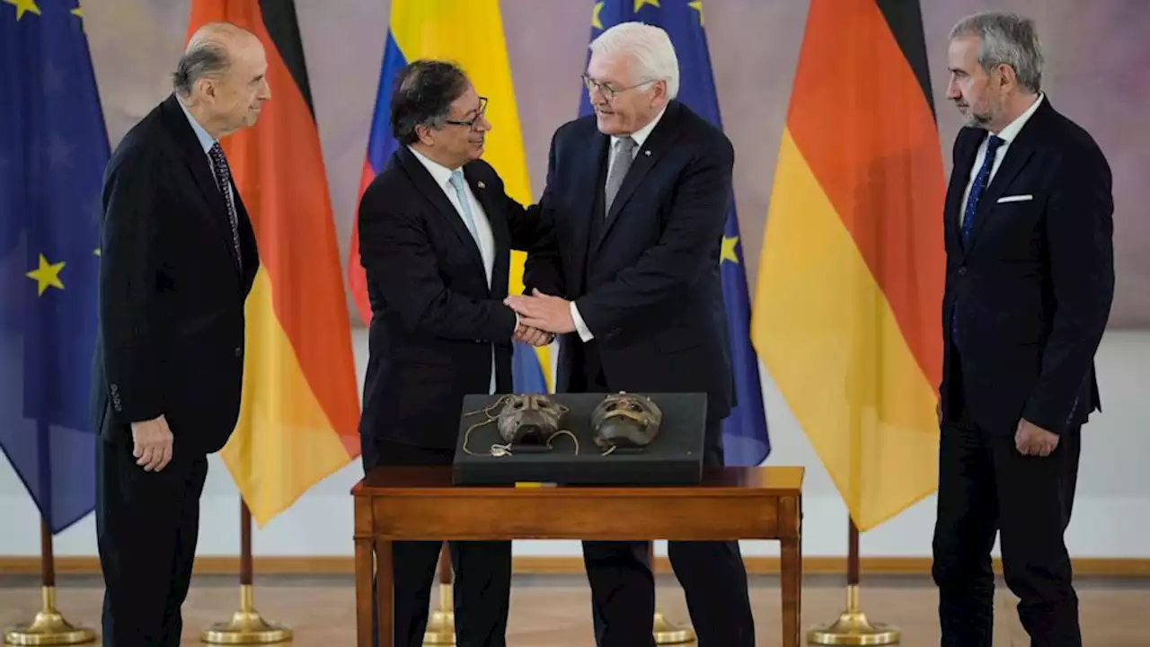 Germany hands over 2 Indigenous masks to Colombia as it reappraises the past