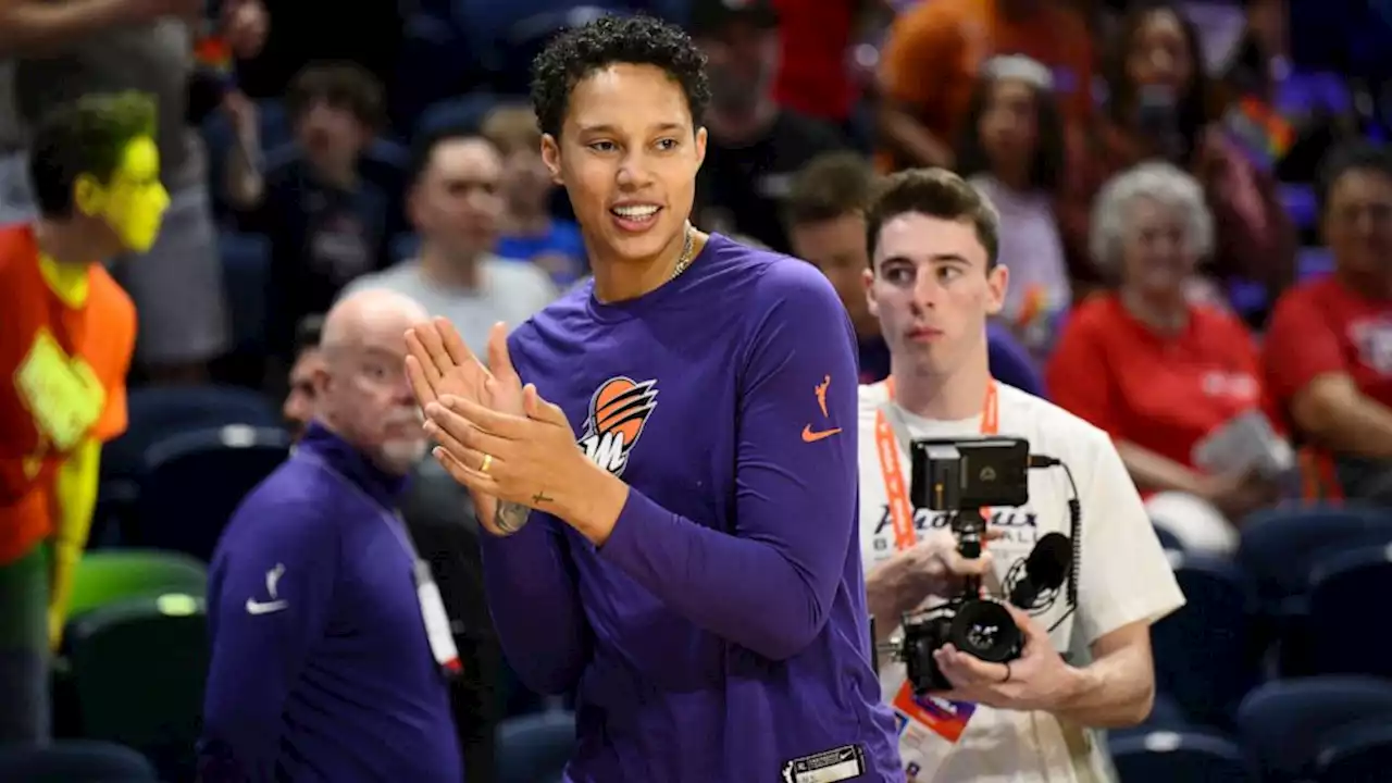 WNBA working with Brittney Griner and Mercury on travel options including charter flights