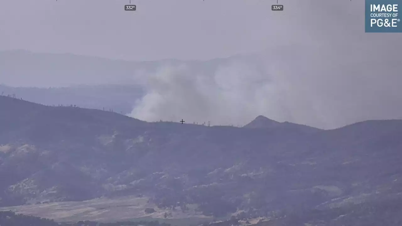 Snell Fire: Crews battling 75-acre wildfire burning near Pope Valley in Napa Co.