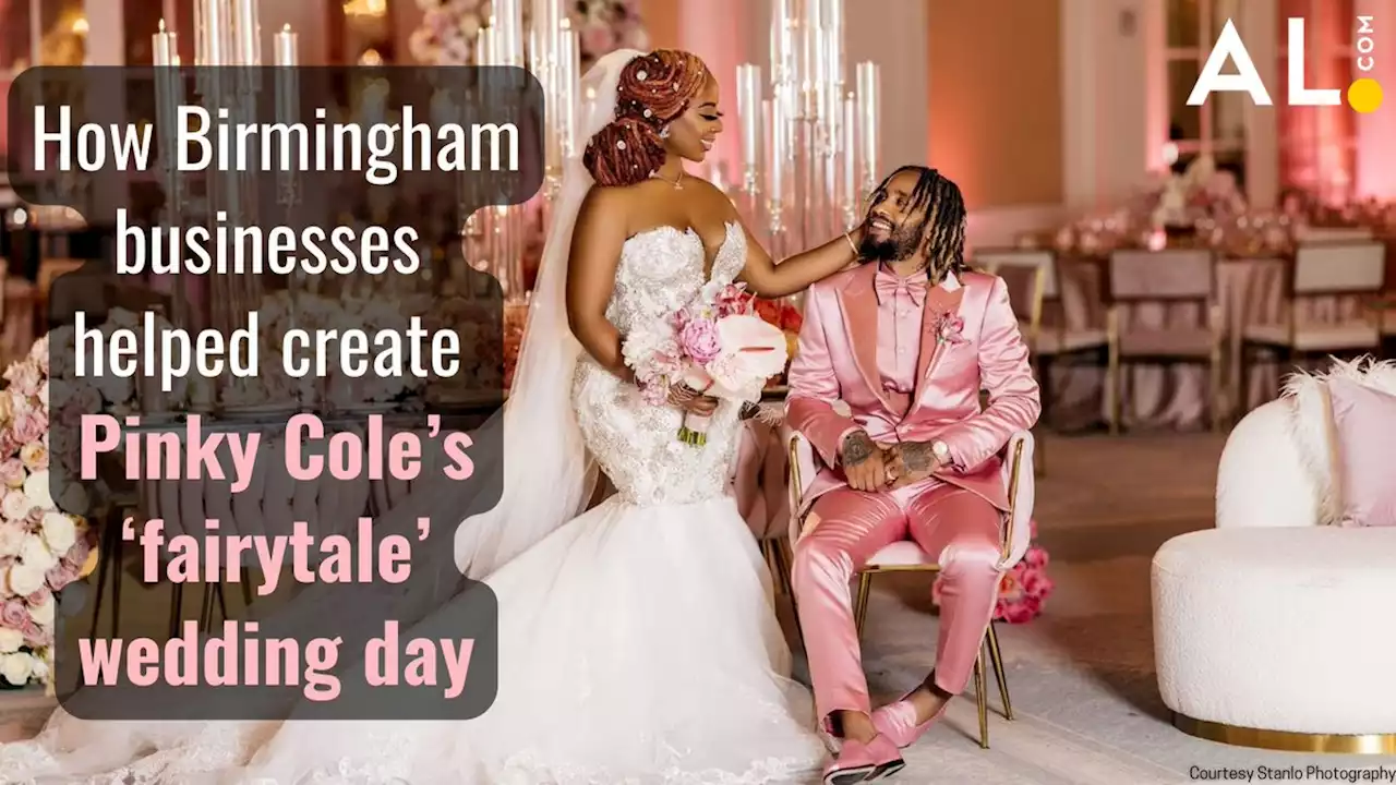 Birmingham businesses help to create Pinky Cole’s ‘fairytale’ wedding day