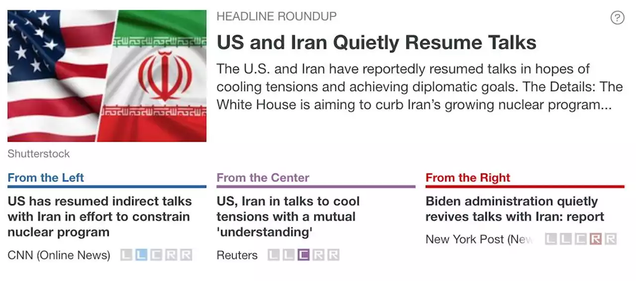 US and Iran Quietly Resume Talks