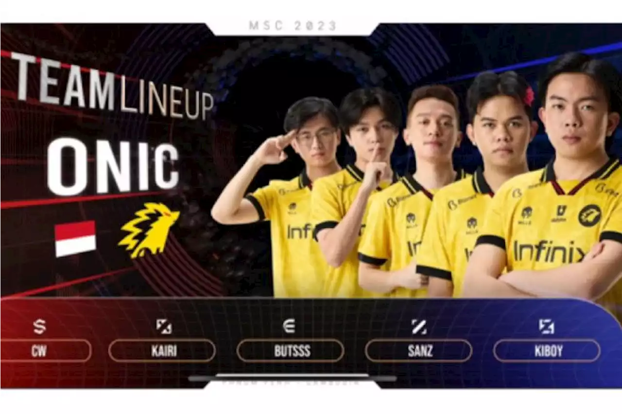 Onic Esports melenggang ke final MSC 2023 seusai tekuk tim Filipina