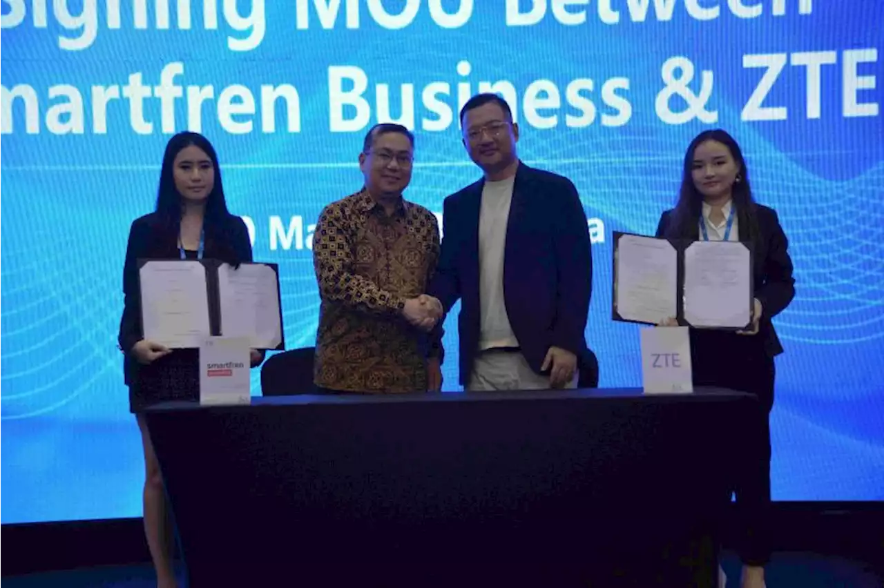 ZTE & Smartfren bermitra dalam kembangkan pasar infrastruktur jaringan