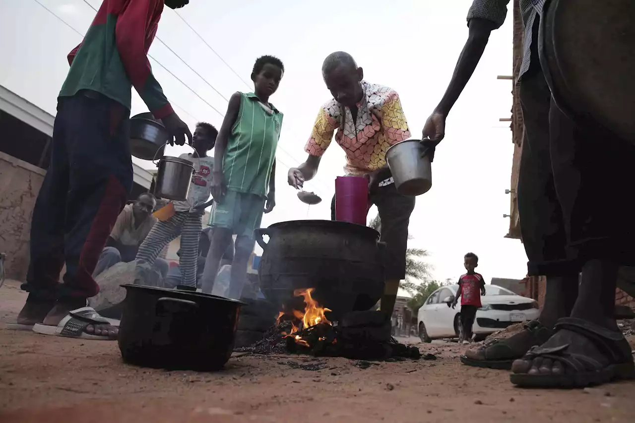 Sudan officials say airstrike kills 17, including 5 children, in capital Khartoum