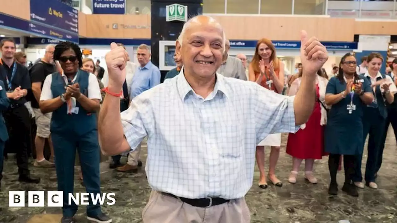 London railway worker celebrates 50 years of service