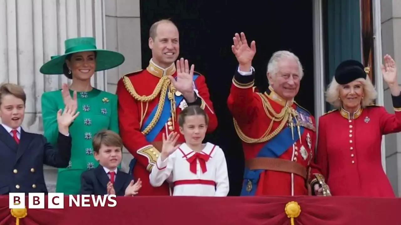 Trooping the Colour: Royals celebrate King Charles's first birthday parade