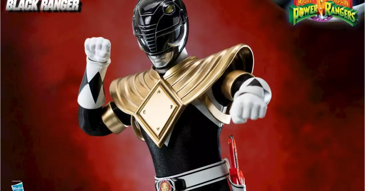 Power Rangers Black Ranger Gains the Dragon Shield with threezero