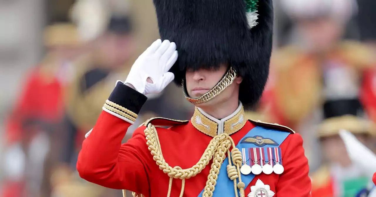 Trooping the Colour 2023: Als Oberst der walisischen Garde – Prinz William sitzt sichtlich stolz auf seinem Pferd