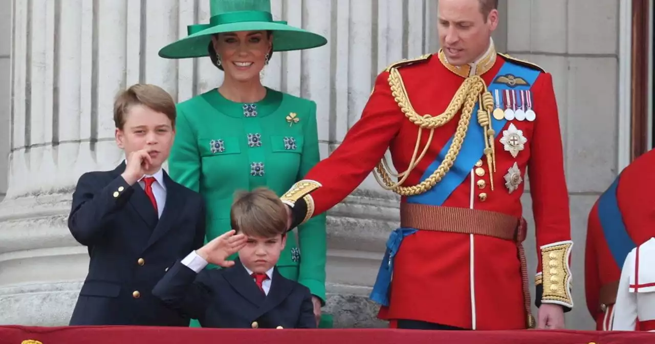 Trooping the Colour 2023: Er eifert Papa William nach: Prinz Louis salutiert zum Abschied