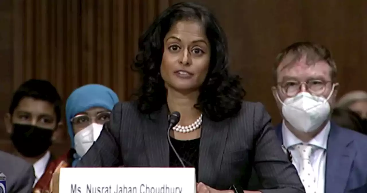 Nusrat Chowdhury confirmed as first Muslim female federal judge in U.S. history