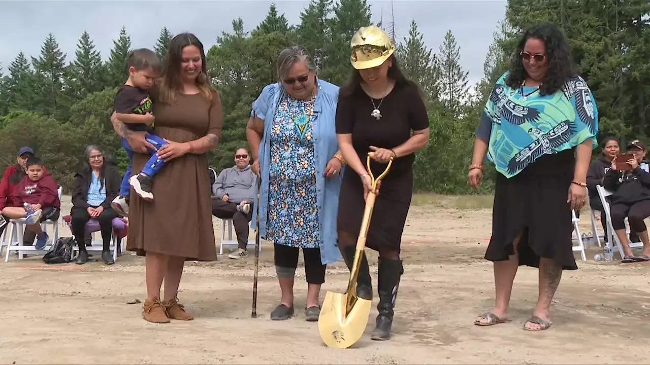 Pauquachin First Nation breaks ground on gathering space