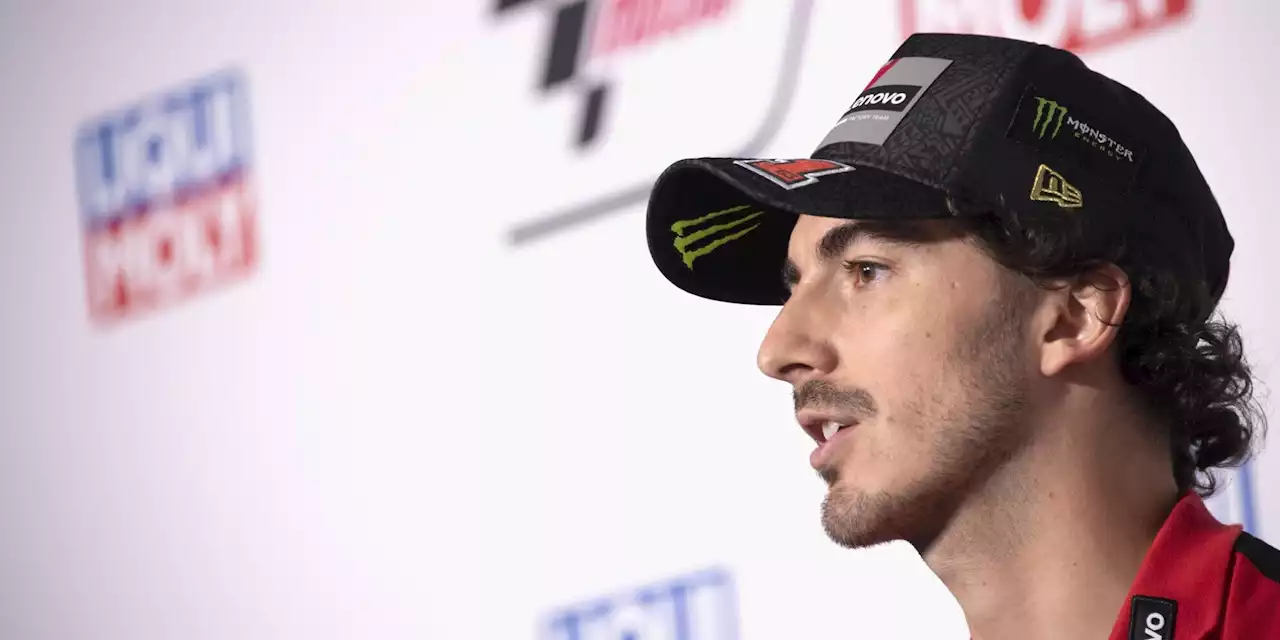 MotoGP, Bagnaia: 'Contento del secondo posto, ho spinto fino alla fine'