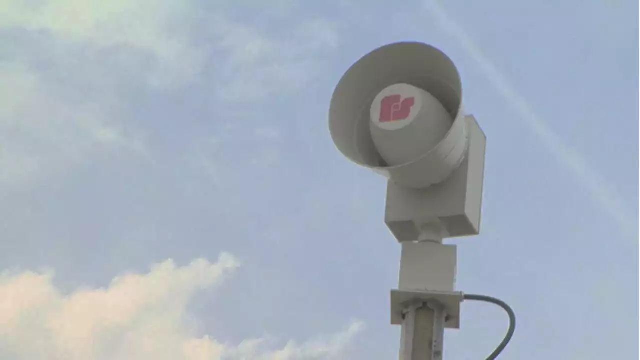 Emergency sirens will be tested in Scarborough this weekend. Here's what you need to know