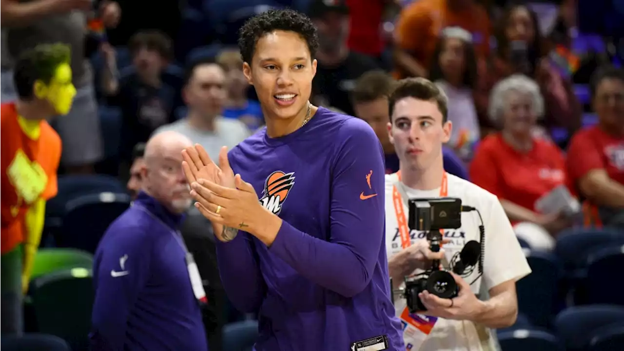 WNBA working with Brittney Griner and Mercury on travel options including charter flights