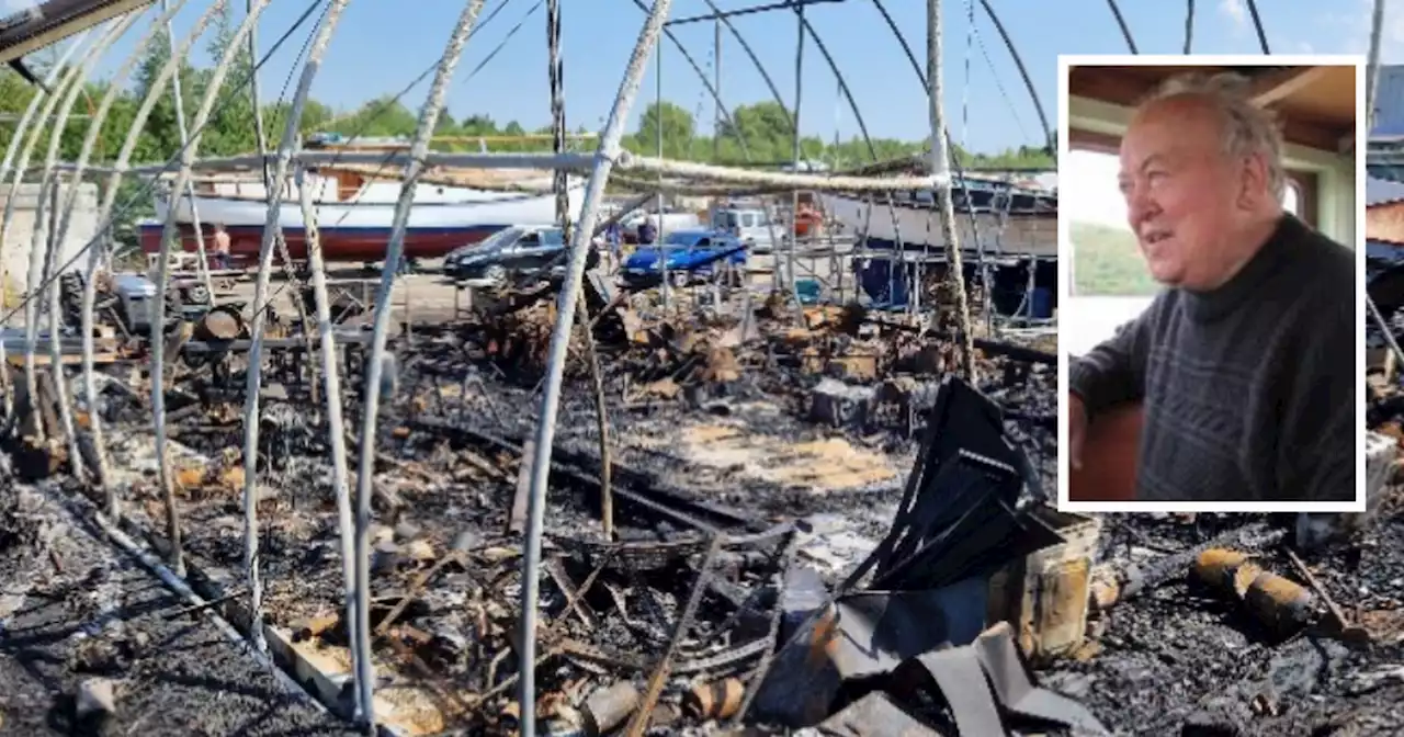 One of Scotland’s last traditional boatbuilders devastated after workshop blaze