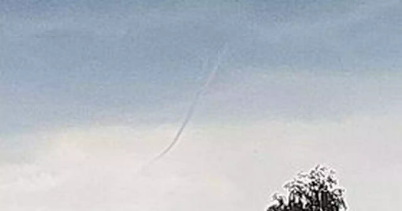 Scots stunned after spotting 'mini tornado' in sky during thunderstorm