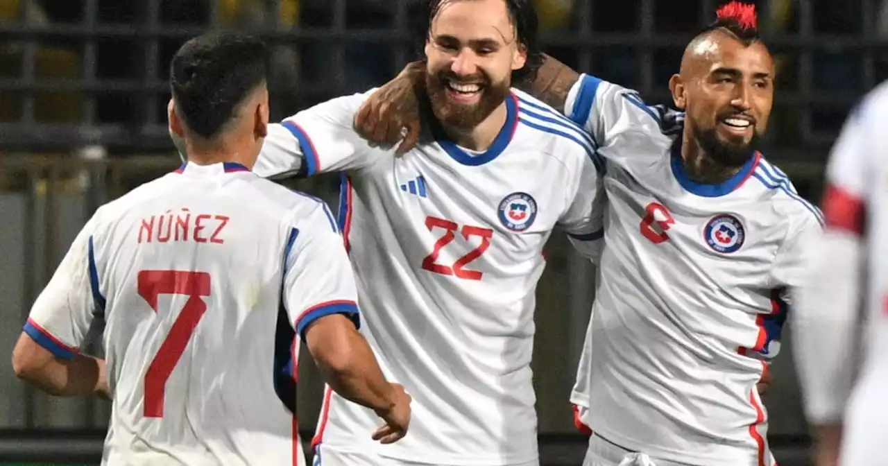 Con un triplete de Brereton, Chile goleó a República Dominicana