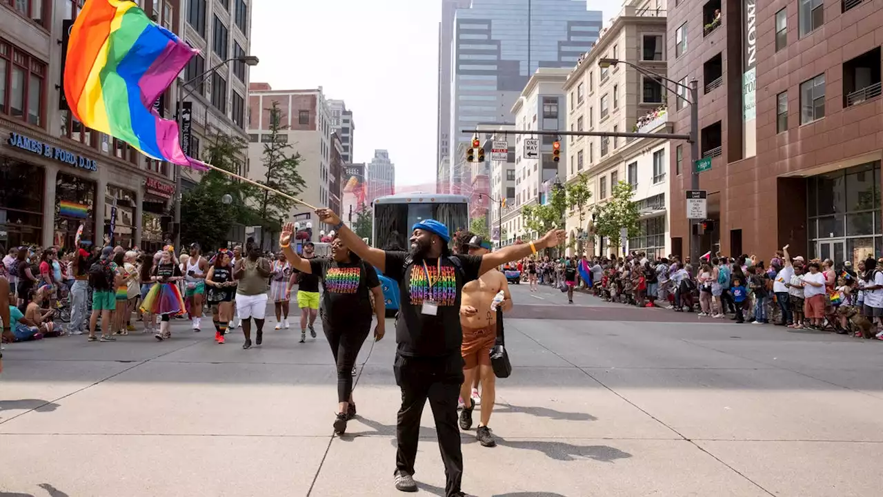 Columbus LGBTQ+ community marches with Pride and in protest at annual Stonewall event