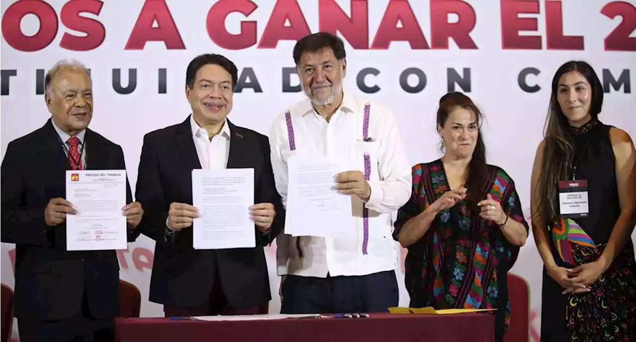 Fernández Noroña se registra como aspirante de Morena a candidatura presidencial