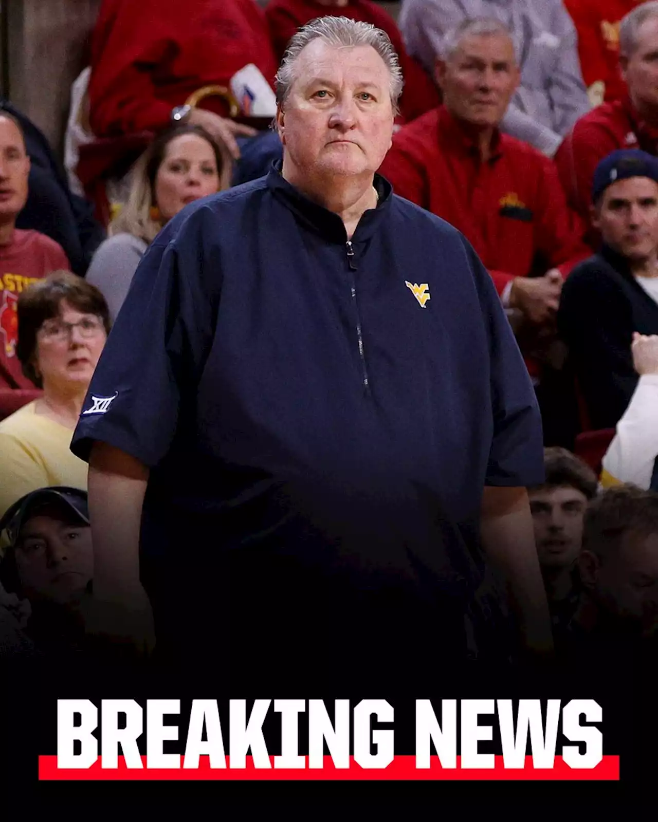 West Virginia's Huggins arrested on DUI charge