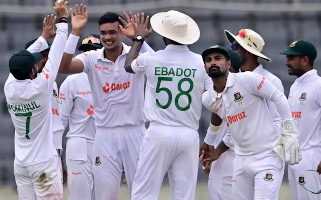 Taskin shines in Bangladesh's record 546-run Test win