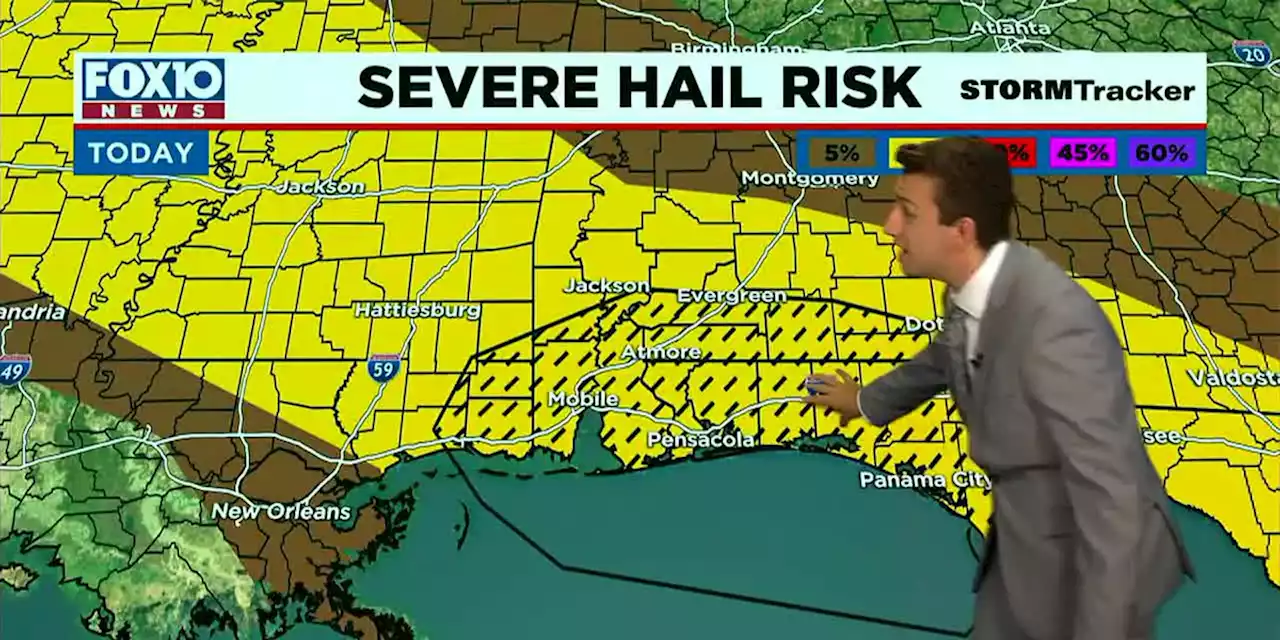 The Gulf Coast is expected to experience several more days of active weather.