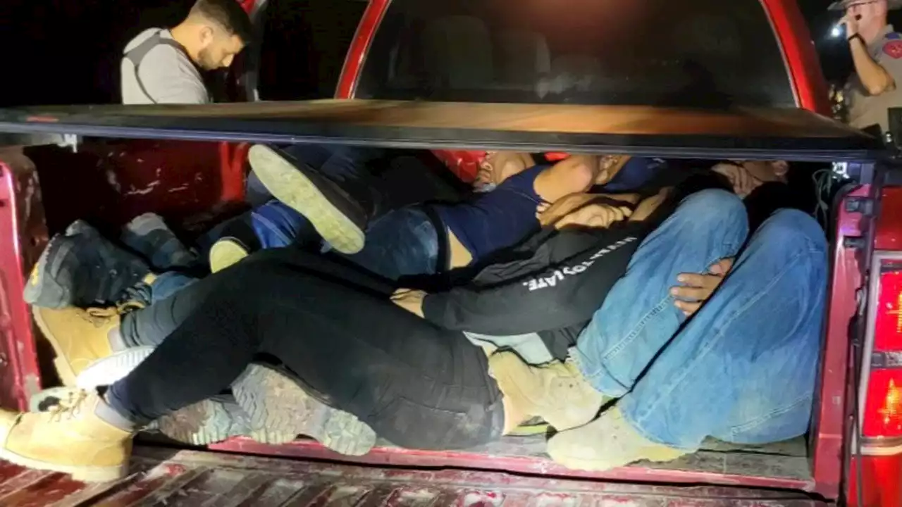 'Oh s---t': Texas troopers make shocking discoveries in illegal immigrant's pickup truck