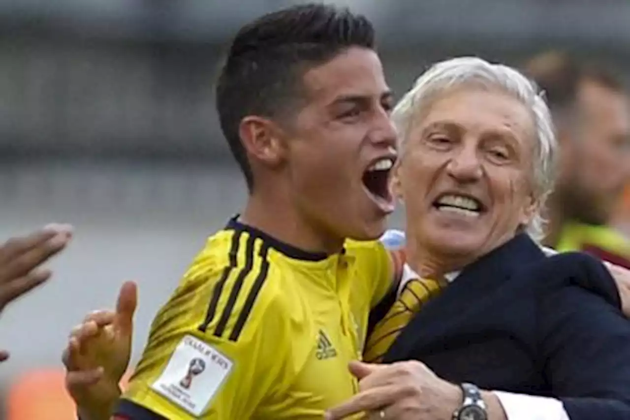 James lamentó la salida de Pékerman de la Selección: 'Fue un error'