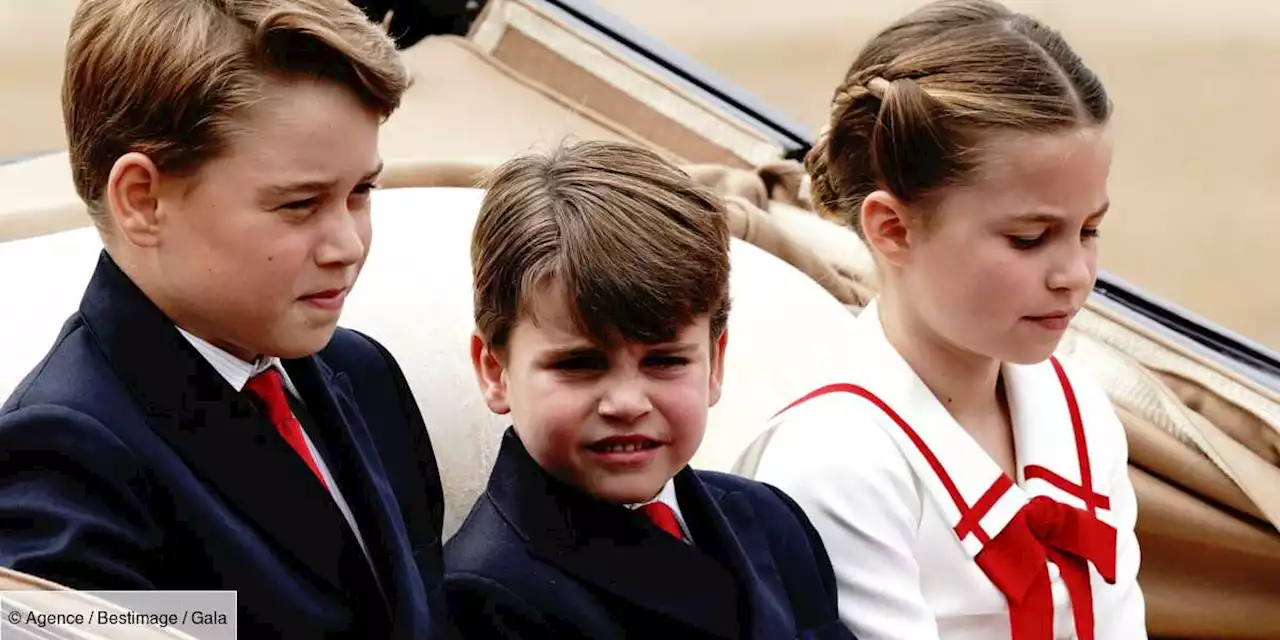 George, Charlotte et Louis à Trooping the Colour : les enfants de Kate Middleton et William font sensation ! - Gala