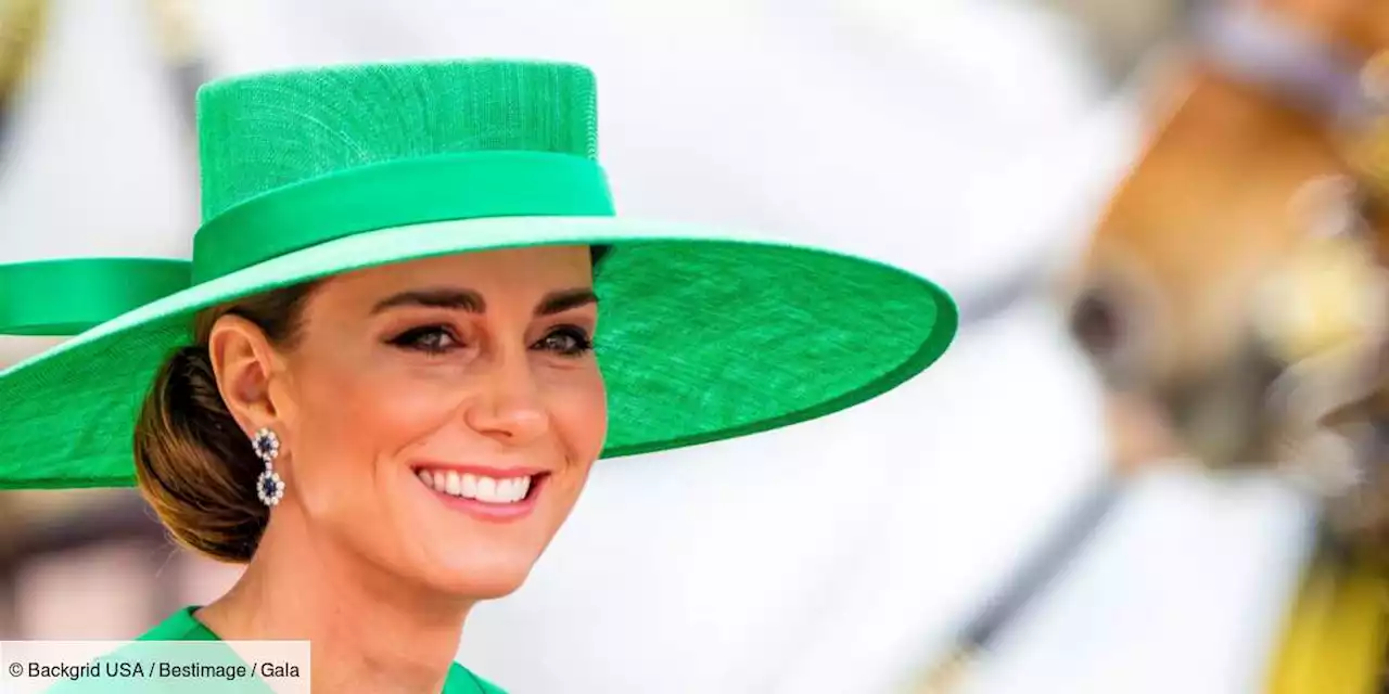 Trooping the Colour : Kate Middleton ose pour la première fois une couleur vive - Gala