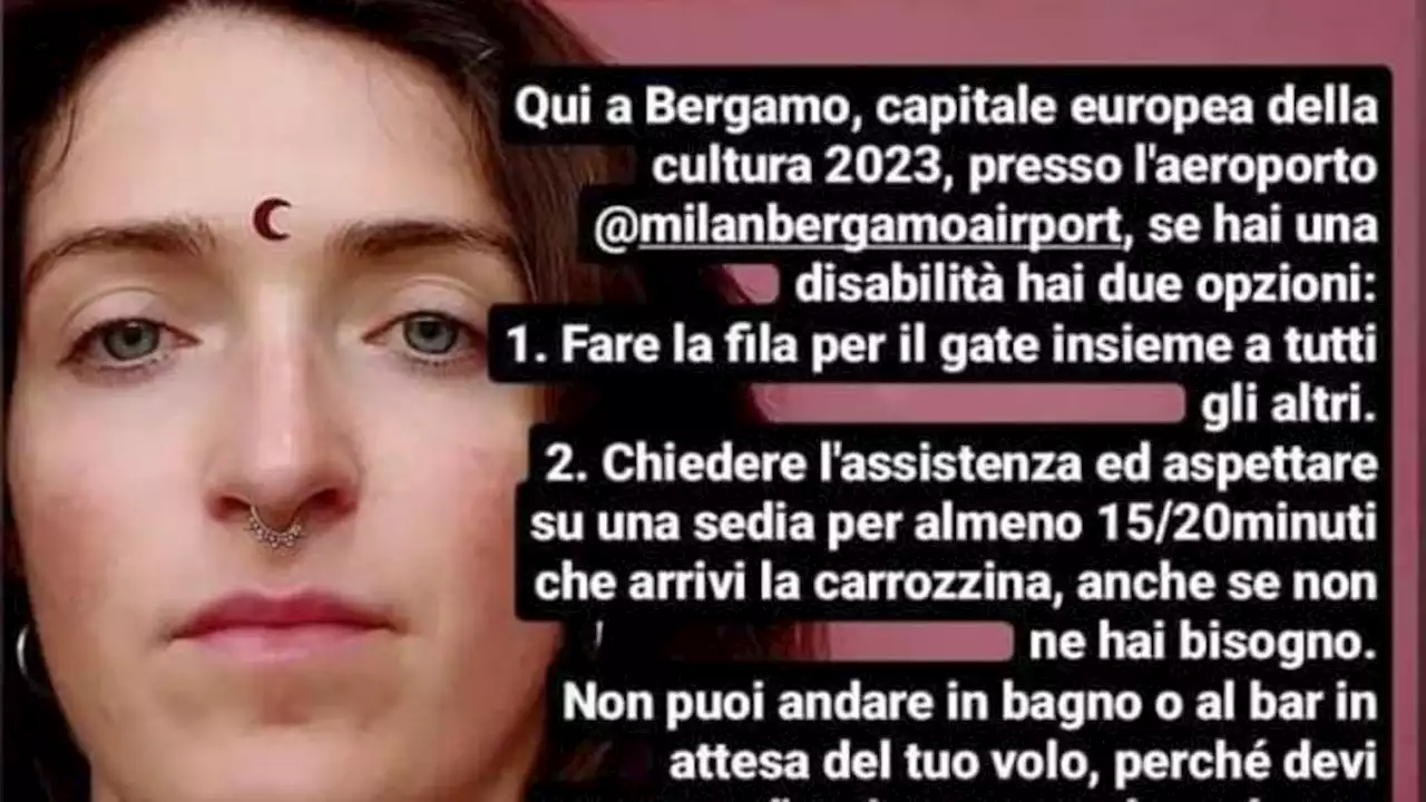 Caironi contro l'aeroporto di Bergamo: “Non si può nemmeno andare in bagno”