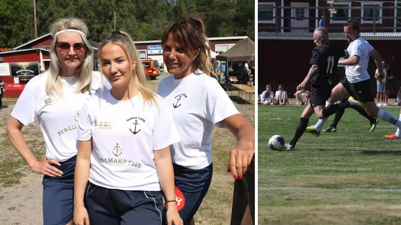 Fotbollsfest i Norrsundet lockade fullsatt läktare