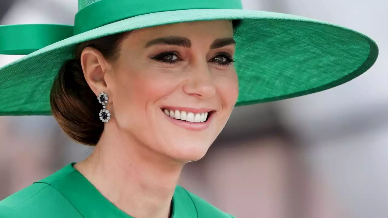 Kate Middleton Turned to An Unexpected Designer for Her Bright Green Trooping the Colour Look