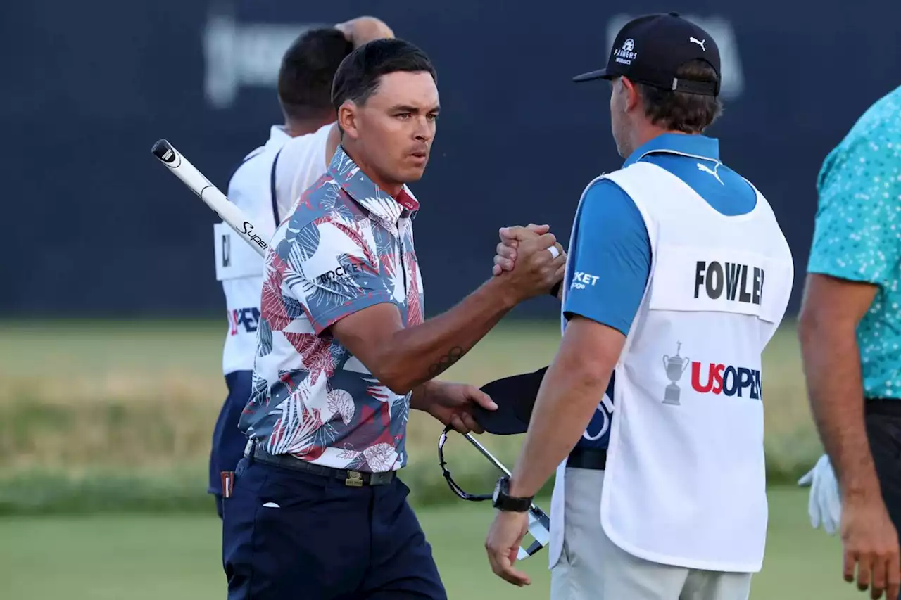 Fowler’s wild ride gives him one-shot lead in U.S. Open