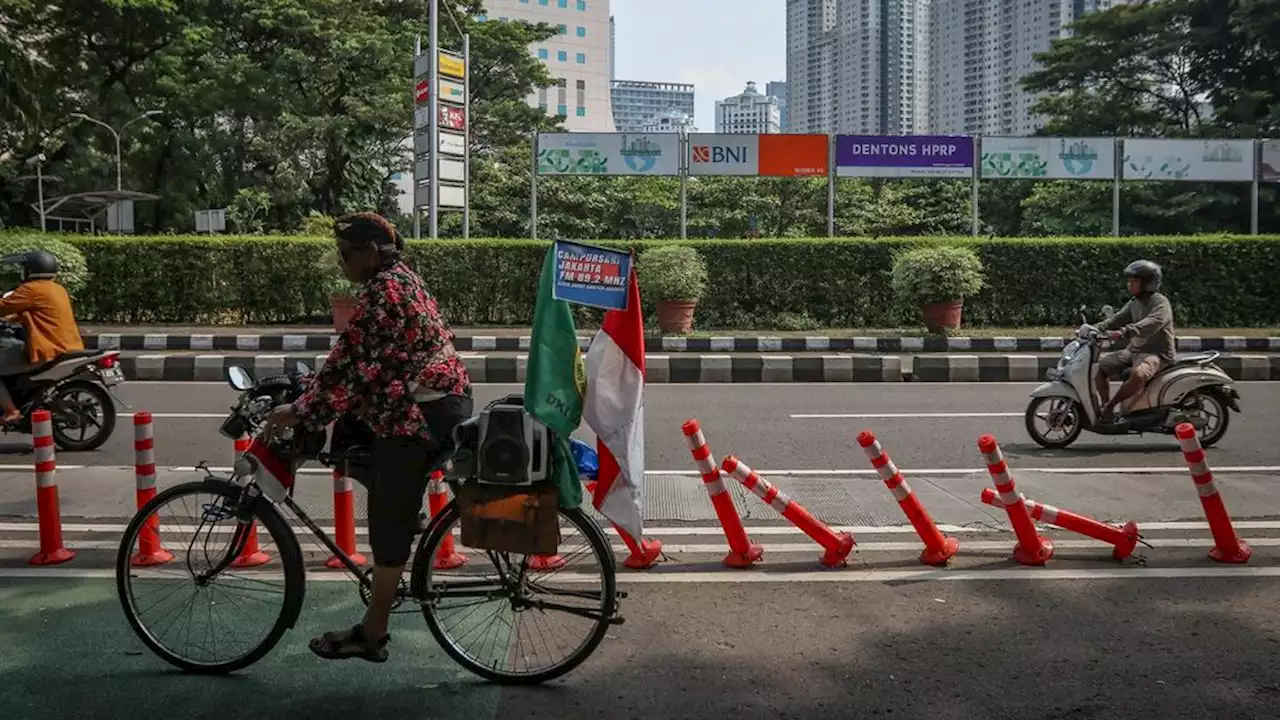 Pemprov DKI Lanjutkan Pembangunan Jalur Sepeda