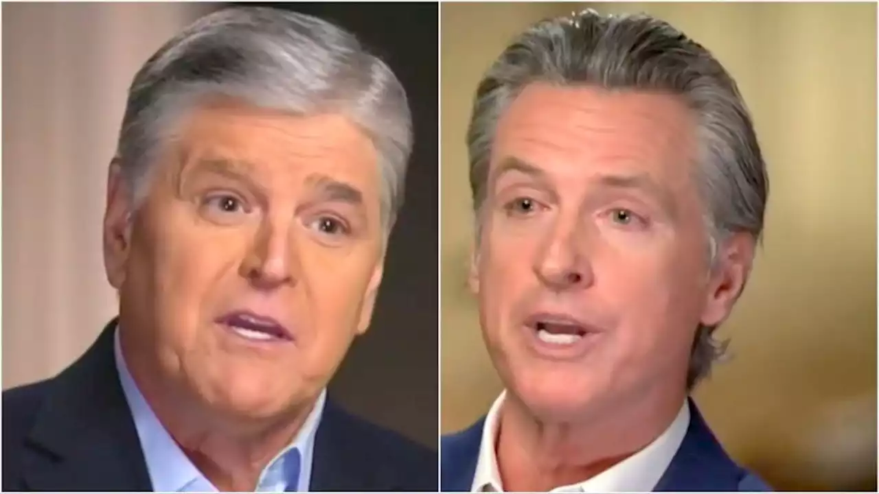 Gavin Newsom Brutally Schools Hannity On The Economy In Explosive Interview