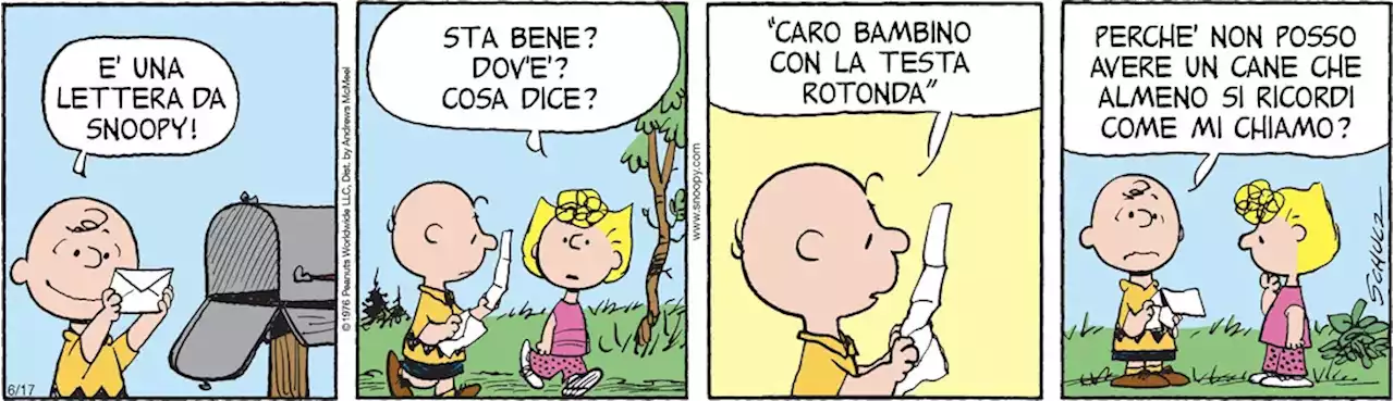 Peanuts 2023 giugno 17 - Il Post