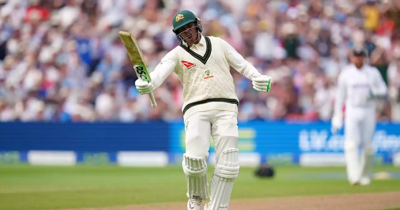 Usman Khawaja’s unbeaten century gets Australia back in first Ashes Test