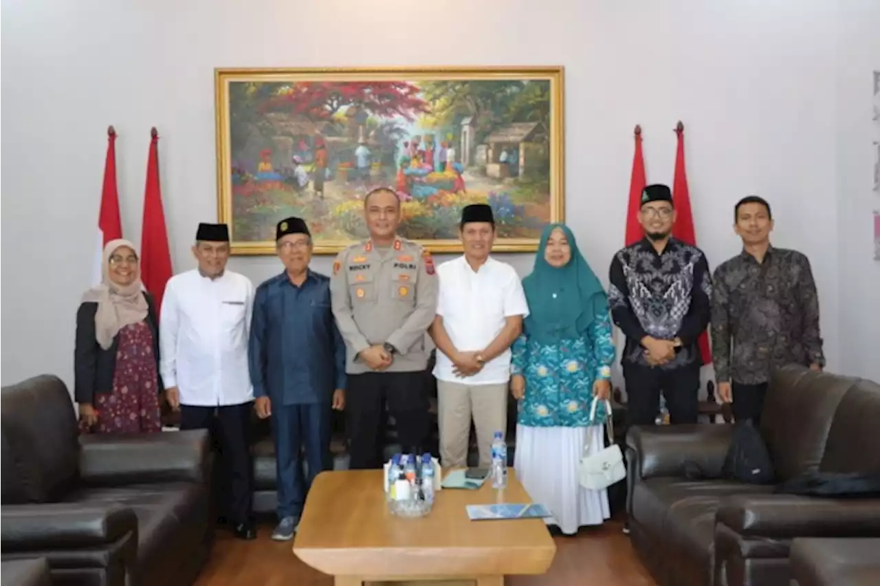 Kapolres Asahan Jumat Curhat dengan Pengurus PD Muhammadiyah