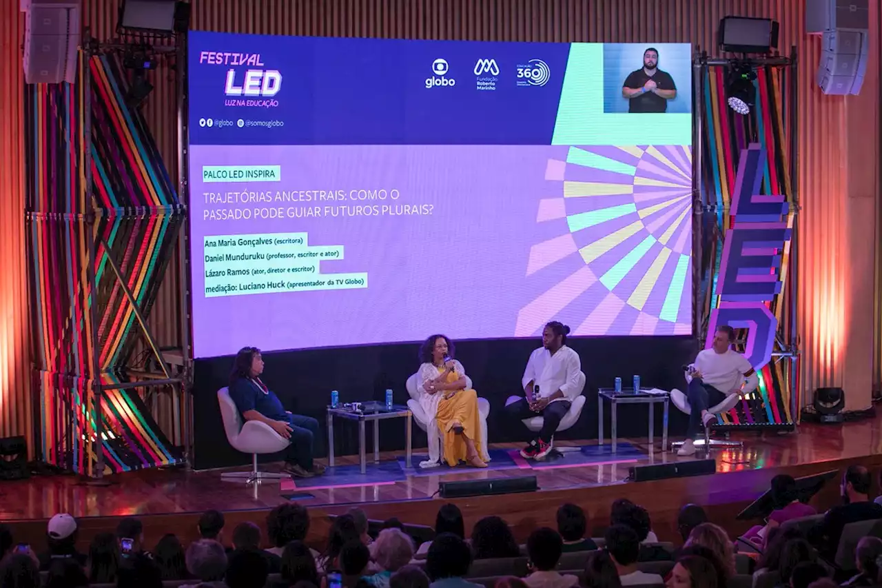 Segunda edição do Festival LED - Luz na Educação começa com reflexões sobre ancestralidade e professores