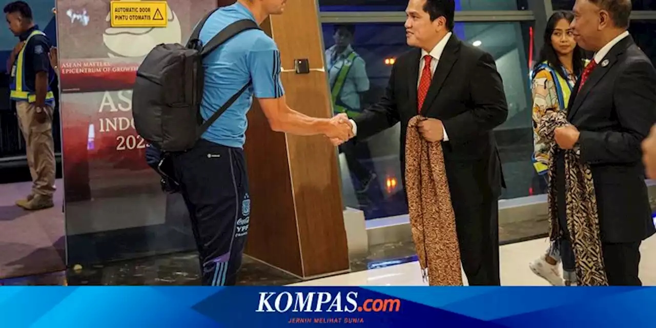 Alasan Erick Thohir Kalungkan Kain dari Timor untuk Skuad Argentina