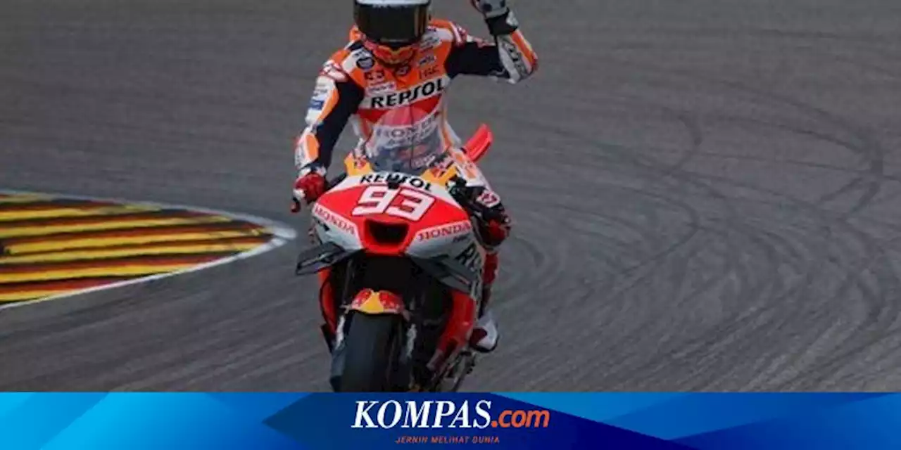 Hasil Kualifikasi MotoGP Jerman: Marquez Crash lalu Lari ke Pit, Bagnaia Pole