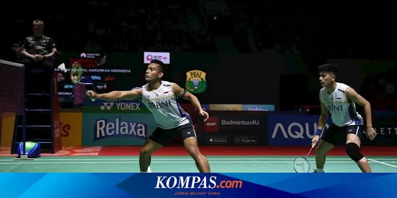 Indonesia Open 2023, Pramudya/Yeremia Menangis Usai Lolos ke Semifinal