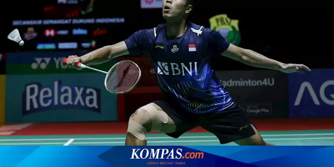 BERITA FOTO: Anthony Ginting Lolos ke Final Indonesia Open 2023