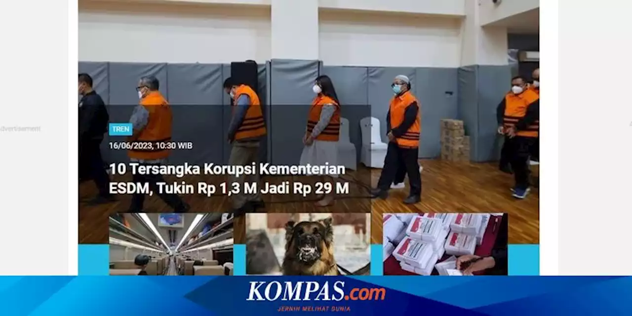 [POPULER TREN] 10 Tersangka Korupsi Kementerian ESDM | Fenomena Tikus di Paris yang Tidak Terkendali