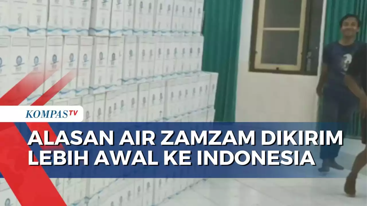 Air Zamzam Dikirim Awal ke Indonesia, Hindari Kelebihan Kapasitas Bagasi