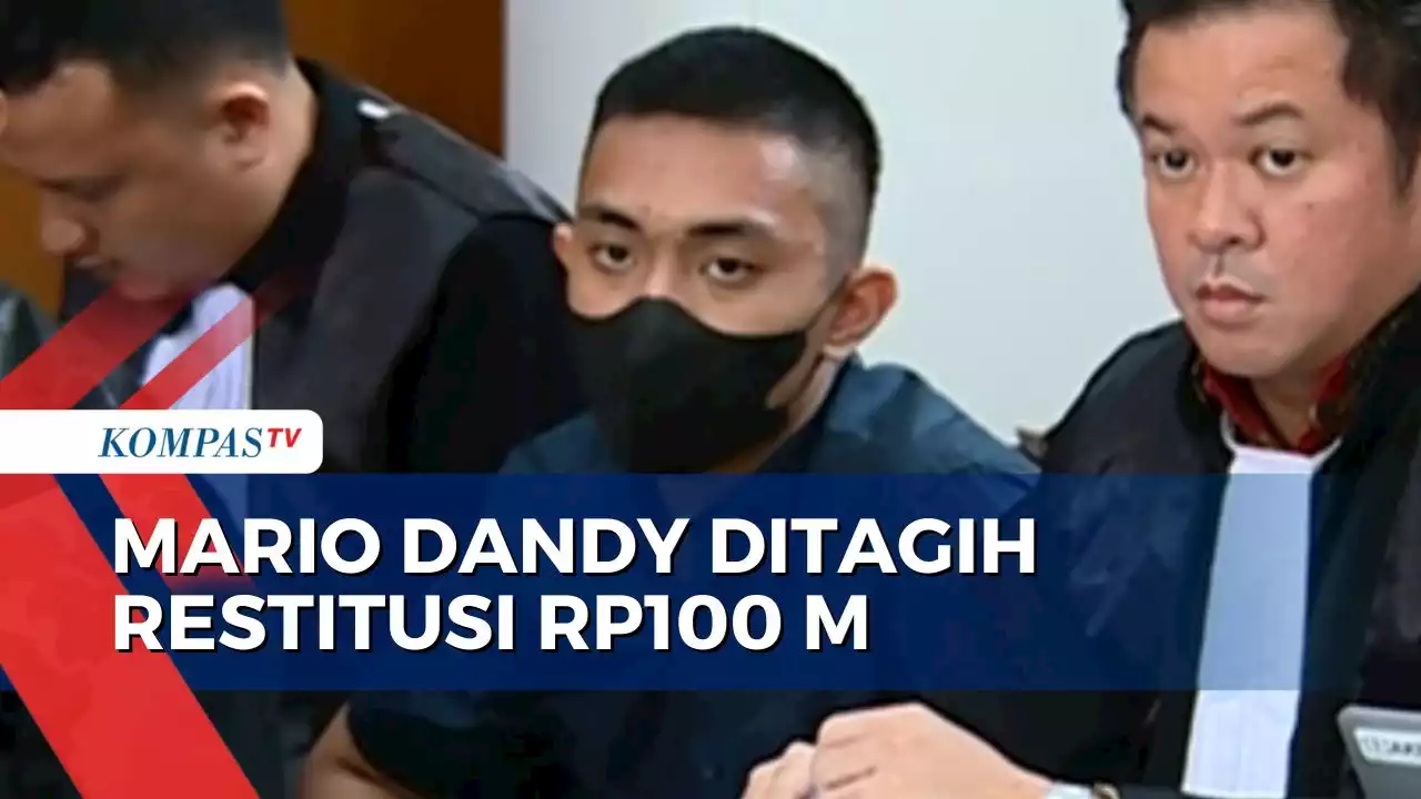 Mario Dandy Ditagih Restitusi Rp100 Miliar, Kuasa Hukum: Dia Masih Mahasiswa, Belum Bekerja