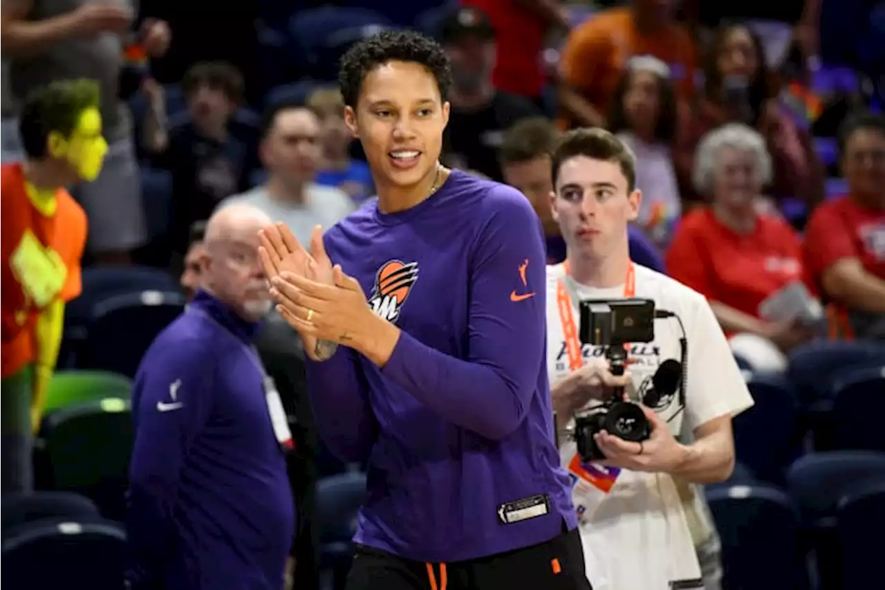 WNBA working with Brittney Griner and Mercury on travel options including charter flights