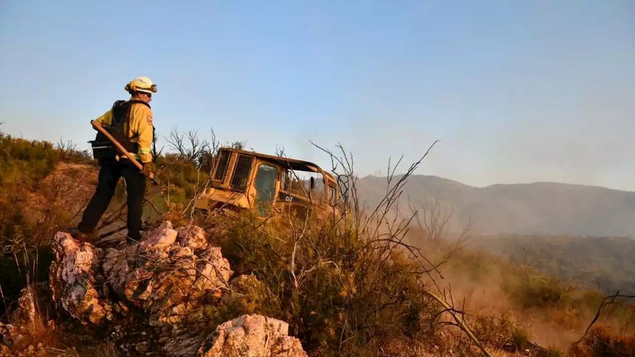 Crews continue to work 103-acre wildfire burning in Napa County